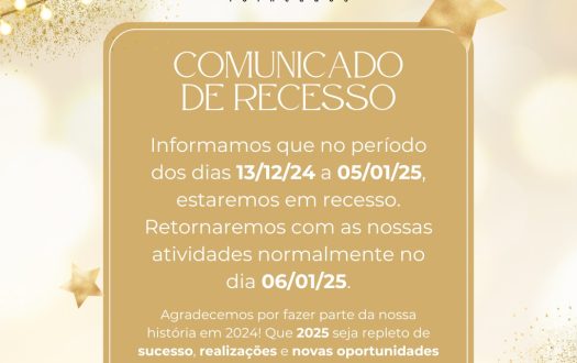Recesso de final de ano!